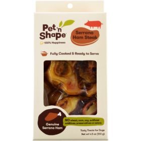 Pet n Shape Serrano Ham Steak Dog Treat - 1 count