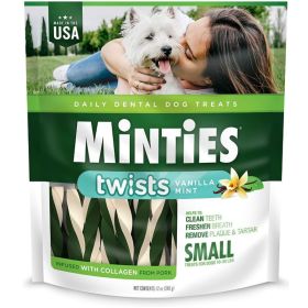 Sergeants Minties Twists Dental Treats Small - 12 oz