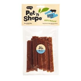 Pet 'n Shape Lamb Strips Dog Treat - 3 oz