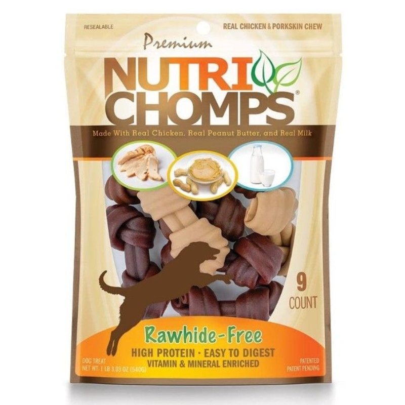 Premium Nutri Chomps Variety Knots - 9 Count Premium Nutri Chomps Variety Knots - 9 Count